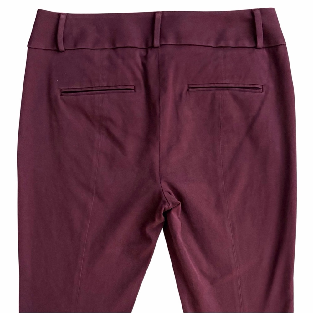 LOFT Julie Skinny Fit Ankle Pants in Plum - Picture 10 of 16